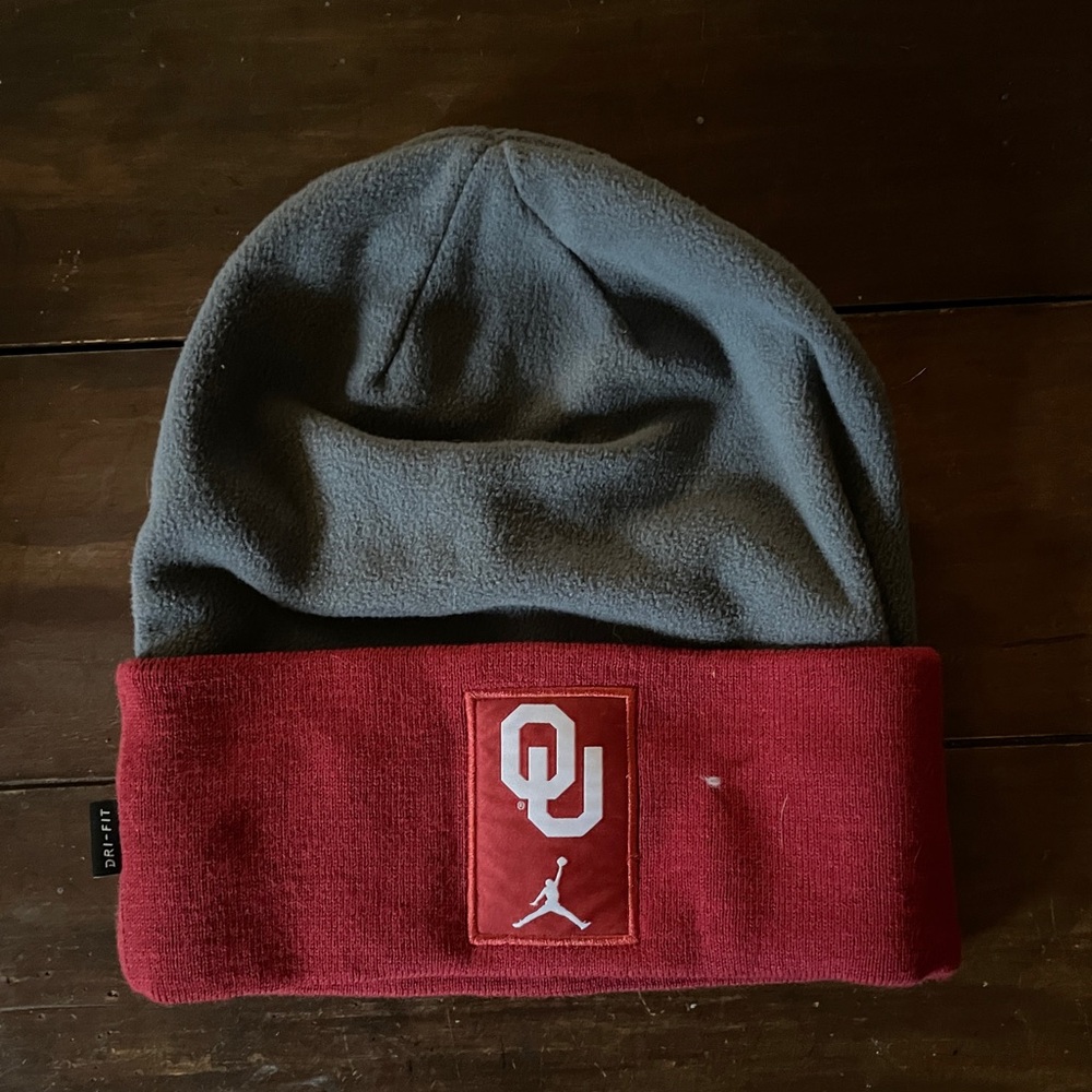 Oklahoma Jordan Brand Beanie Cap One Size
